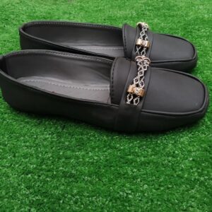 Women's Synthetic Leather Fancy Mumps Dark